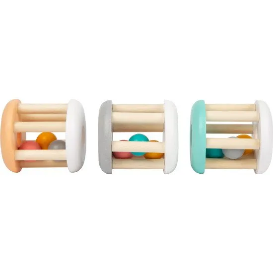 Rasselzylinder Pastell Türkis