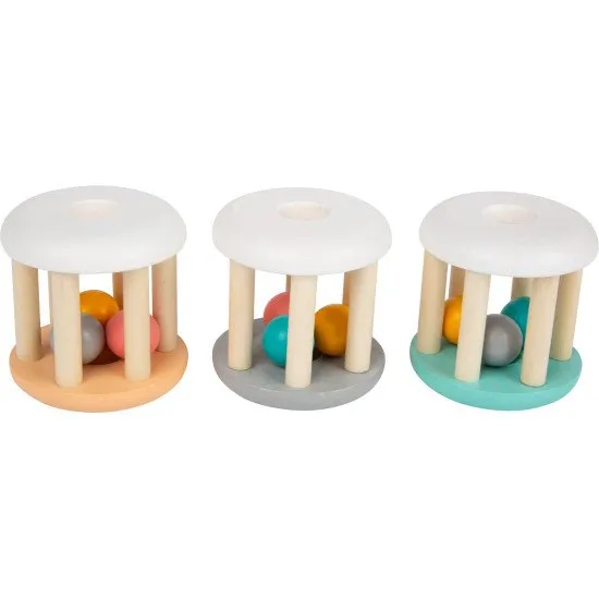 Rasselzylinder Pastell Türkis