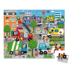 Puzzle im Koffer City 36 Teile