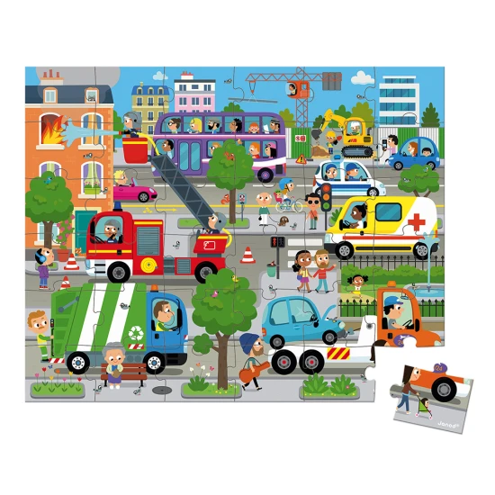 Puzzle im Koffer City 36 Teile