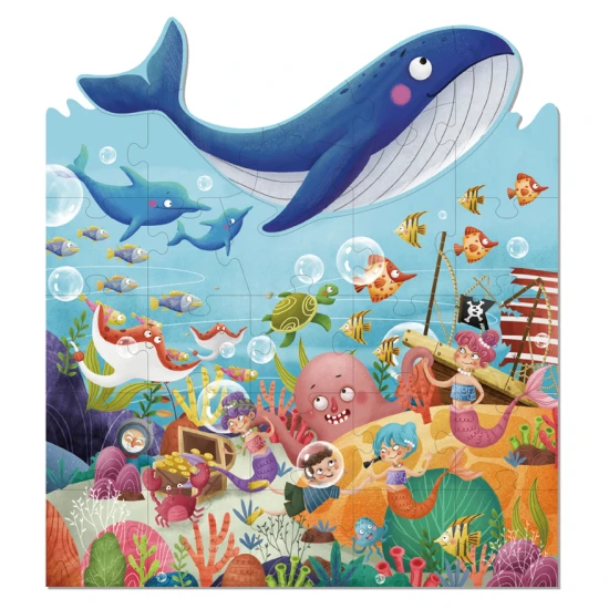 Kinderpuzzle mit Walmotiv