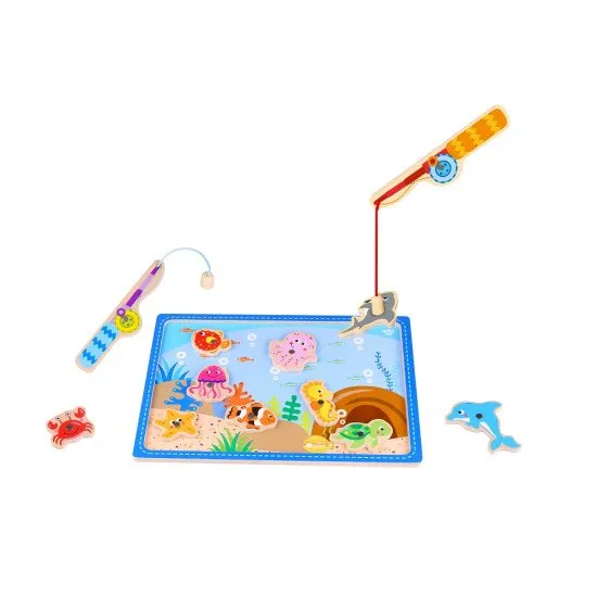 Kinderspiel Fische fangen