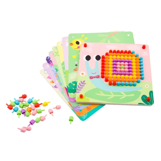 Kinderbrettspiel Kleines Mosaik zur Entwicklung der Kreativität