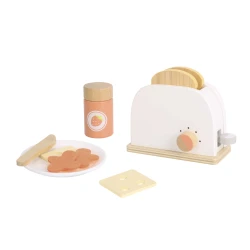 Spielzeug-Toaster mit Zubehör-Set für Kinder