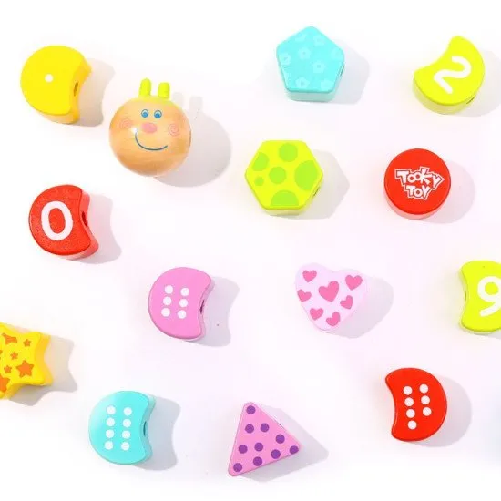 Raupe mit Zahlen - Kinder-Ankleidespiel