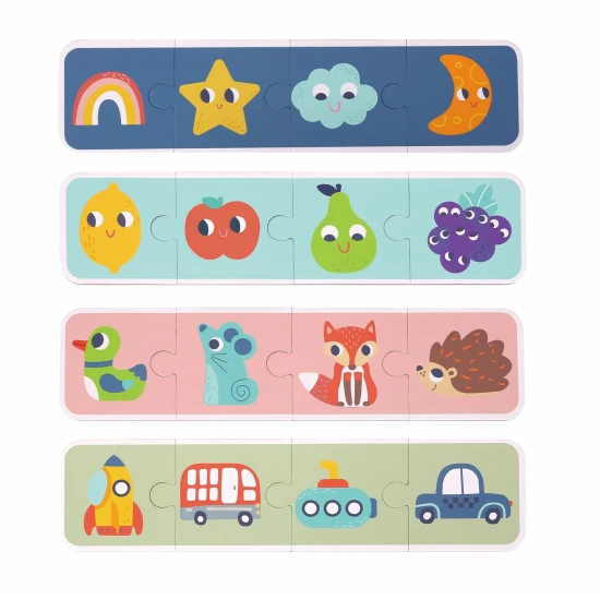 Sensorisches Gedächtnisspiel und Puzzle zur Entwicklung von Motorik und Gedächtnis