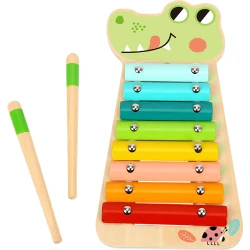 Krokodil Xylophon - Buntes Musikspielzeug für Kinder