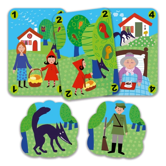 Rotkäppchen-Kartenspiel