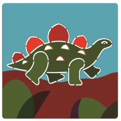 Dinosaurier-Zeichenvorlagen