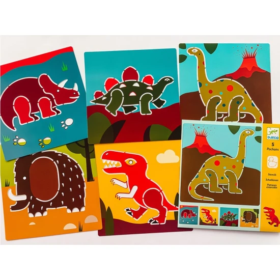 Dinosaurier-Zeichenvorlagen