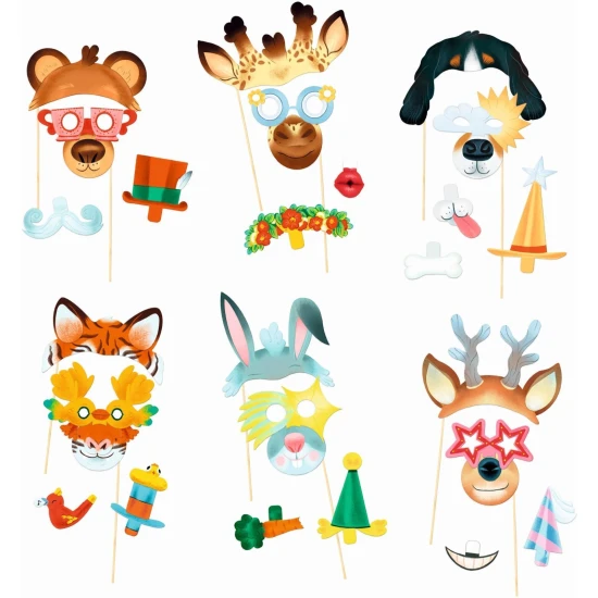 Bastelanleitung für Tiermasken