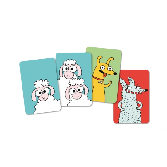 Schafdiebstahl-Kartenspiel
