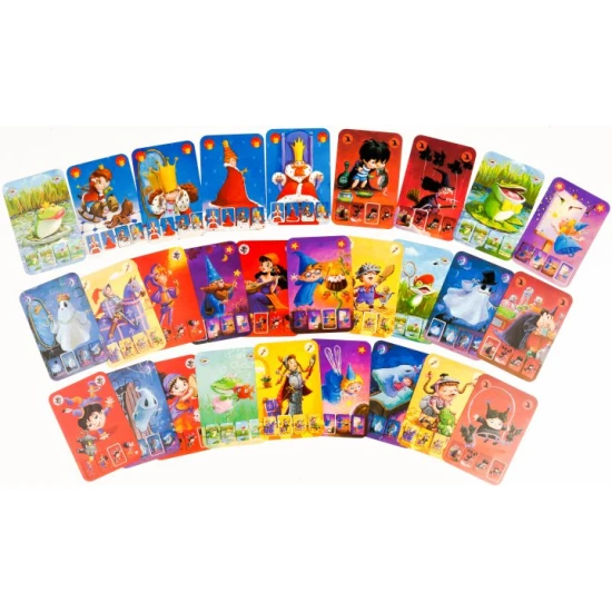 Kartenspiel Quartett der Familien