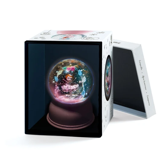 Nachtlicht und Schneeball Ballerina