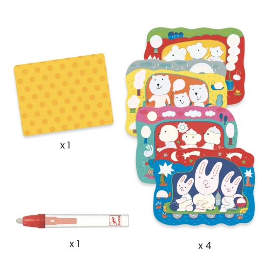 Wassermalerei für unterwegs