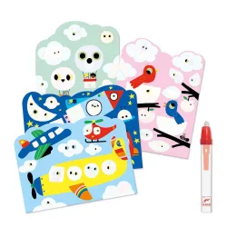 Wassermalerei Himmel