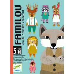 Familienquartett-Kartenspiel