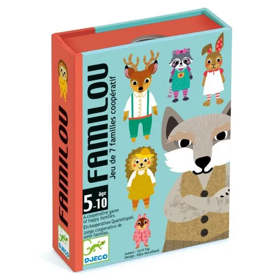 Familienquartett-Kartenspiel