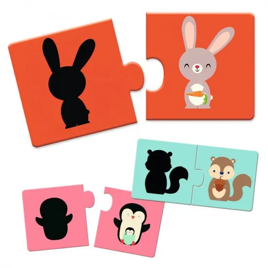 Puzzle-Duo Schatten
