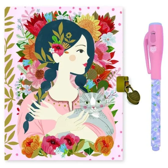 Ein geheimes Notizbuch mit einem magischen Stift