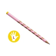 Graphitstift Rosa Pastell für Linkshänder