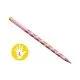 Graphitstift Rosa Pastell für Linkshänder