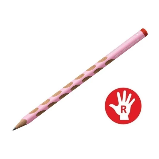 Graphitstift Rosa Pastell für Rechtshänder