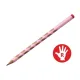 Graphitstift Rosa Pastell für Rechtshänder