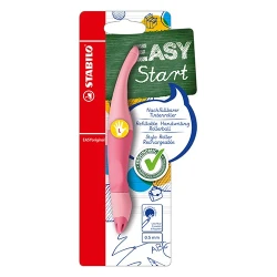 Ergonomischer Kugelschreiber Pink Pastel für Linkshänder