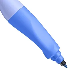 Ergonomischer Kugelschreiber Blau Pastel für Linkshänder