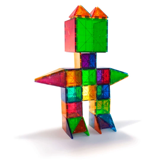 Original 100-teiliger Magnetbausatz MAGNA-TILES