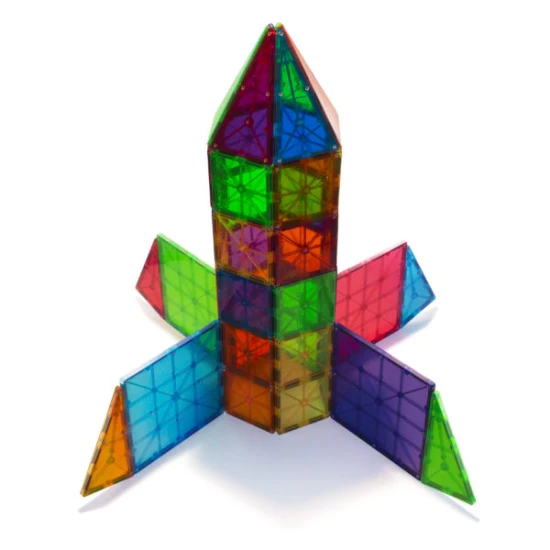 Original 100-teiliger Magnetbausatz MAGNA-TILES