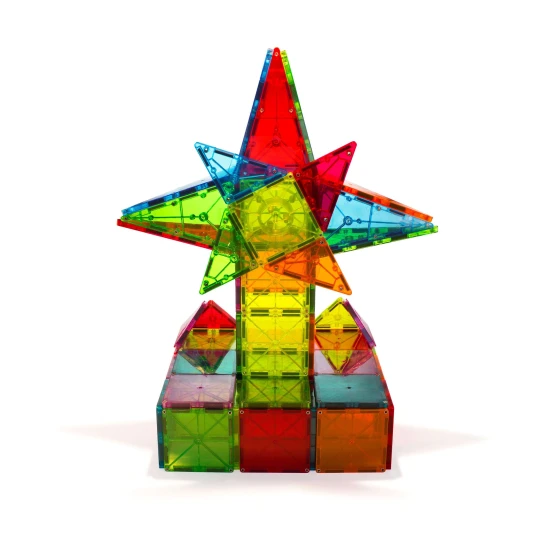 Magnetischer Bausatz Metropolis 110 Teile von Magna Tiles.