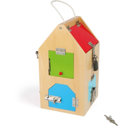 Ein Haus mit Schlössern