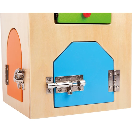 Ein Haus mit Schlössern