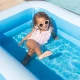 Aufblasbarer rechteckiger Pool Swim Essentials Blau 211 × 132 × 46 cm