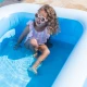 Aufblasbarer rechteckiger Pool Swim Essentials Blau 211 × 132 × 46 cm