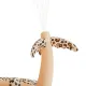 Aufblasbarer Pool mit Rutsche Beige Leopard 210 cm