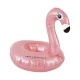 Aufblasbarer Getränkehalter Flamingo roségold
