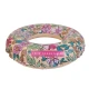 Swim Essentials aufblasbares Kinderrad mit Blumen motiv - Durchmesser 50 cm