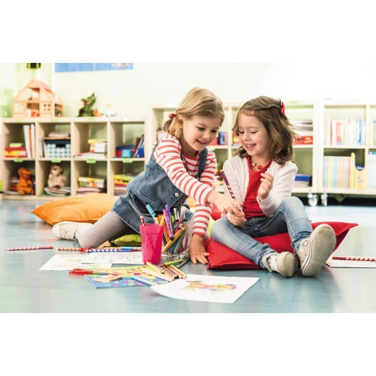 Dreieckige Buntstifte Für Rechtshänder 6 Stück