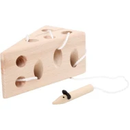 Käse als Cross-Dressing mit einer Maus