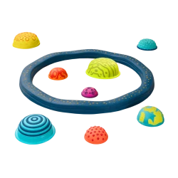 Balance-Hindernisparcours mit Trittsteinen Planet Hopper