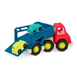 Abschleppwagen mit Autos