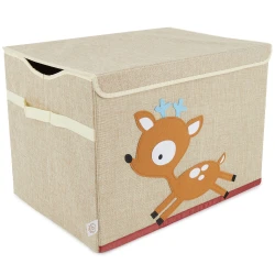 Aufbewahrungsbox mit Deckel Rehkitz
