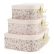 Bieco Set aus drei Pappkoffern Rehkitz Ella dreamy flowers BIECO_04003039