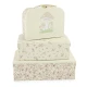 Bieco Set aus drei Pappkoffern Rehkitz Ella vintage flowers BIECO_04003040