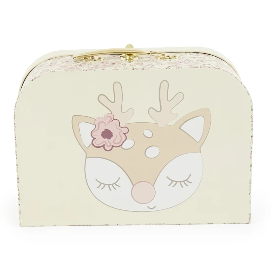 Bieco Set aus drei Pappkoffern Rehkitz Ella vintage flowers BIECO_04003040