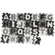 Schaumstoff-Spielmatte Puzzle mit Alphabet Black & White 26 Teile