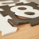 Bieco Schaumstoff-Spielmatte Puzzle mit Zahlen Black & White 10 Teile BIECO_19201507